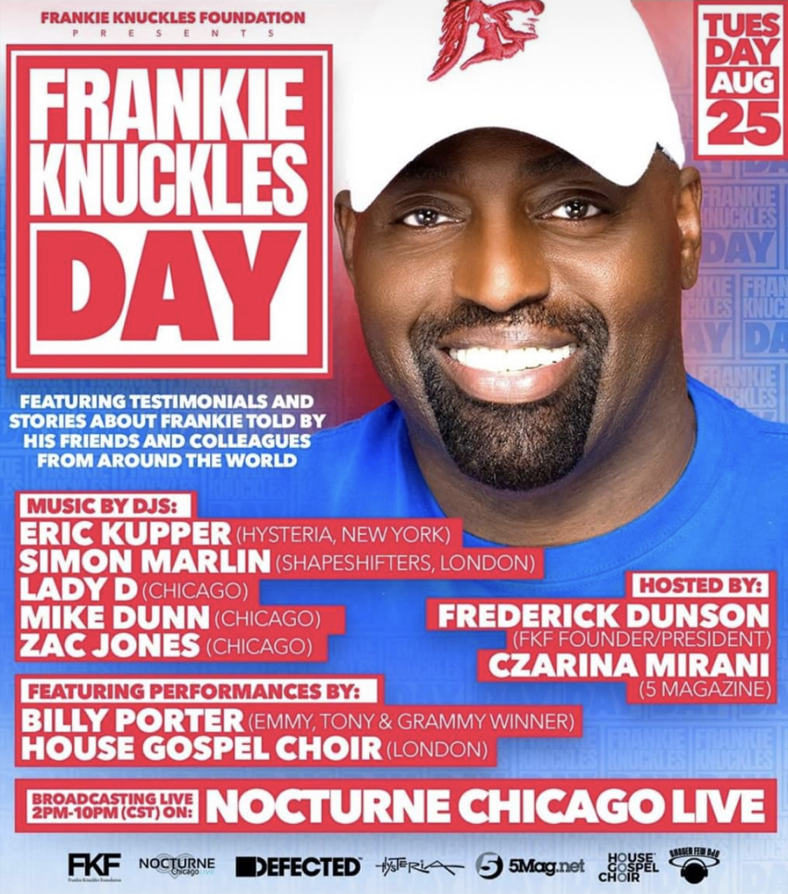 Frankie Knuckles Day Remembering The Godfather Of House Music With A Special Virtual Concert House Of Frankie